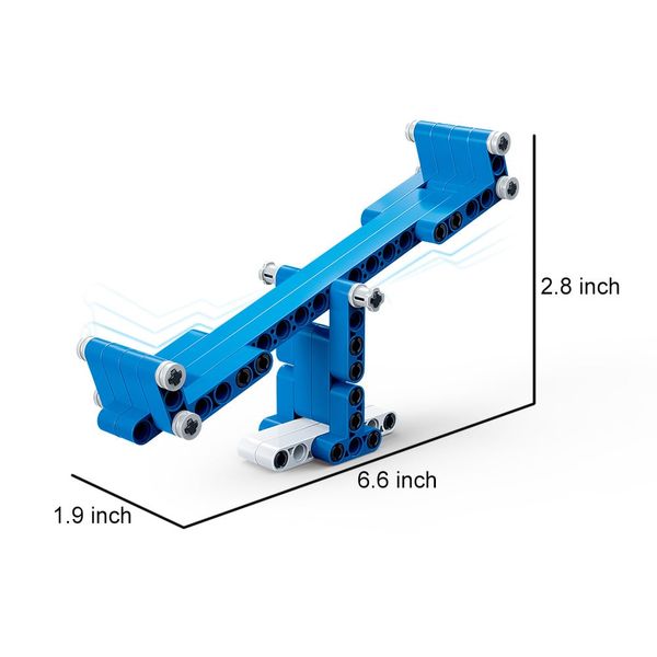 Đồ chơi lắp ráp kỹ thuật 56 in 1 BanBao 6918 – Bộ mô hình cơ khí giáo dục STEM (293 chi tiết)