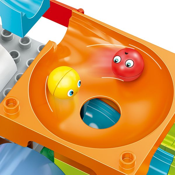 Đồ chơi lắp ráp máng trượt thú rừng BanBao 9725 (110 chi tiết) – bộ xếp hình cho bé 3+ tuổi