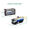 Xe bồn chở nước hợp kim - mô hình tỉ lệ 1:22 có đèn và âm thanh - Đồ chơi mô phỏng xe bồn phun nước cho bé