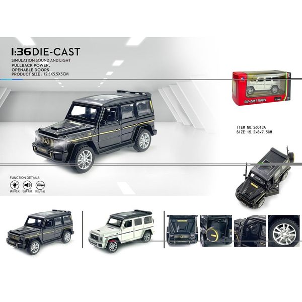 Xe mô hình Mercedes-Benz G – Mạnh mẽ và cá tính Moijoi Store