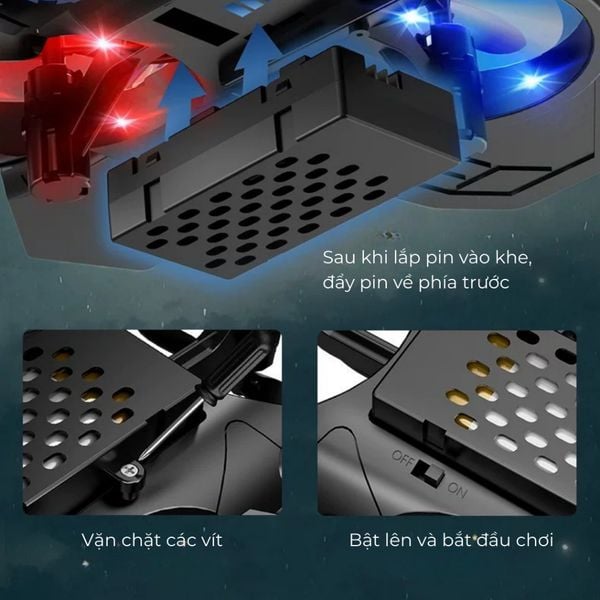 Đồ chơi máy bay điều khiển từ xa eva fighter đồ chơi kèm led chống va đập cho bé #MayBayRC #DoChoiDieuKhien #MayBayTreEm