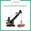 Xe cần cẩu trục hợp kim – mô hình xe công trình tỉ lệ 1:40