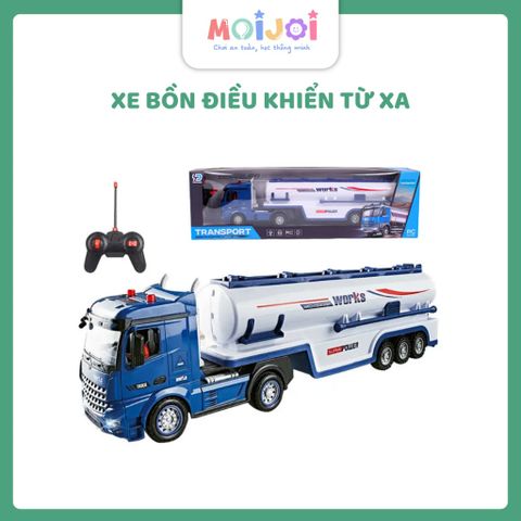 Đồ chơi xe bồn điều khiển từ xa Transport Truck – Mô hình xe chở dầu chuyên dụng (55 cm)