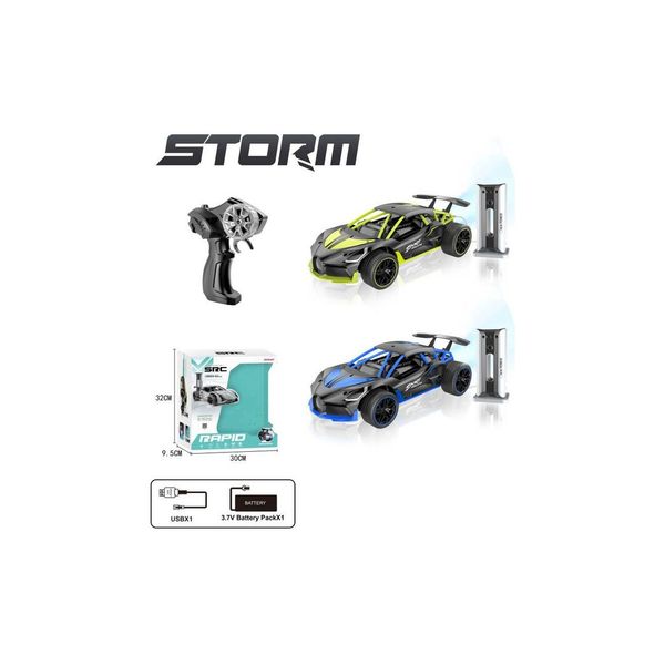 Xe RC Drift, Xe đua thể thao tốc độ cao 14 KM/H kèm pin, Xe điều khiển từ xa 2.4 GHz tỷ lệ 1/22, Đồ chơi xe điện