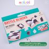 Bộ xếp hình tư duy chiến thuật 80 thử thách phát triển tư duy logic cho trẻ Battle Blocks - Moijoi