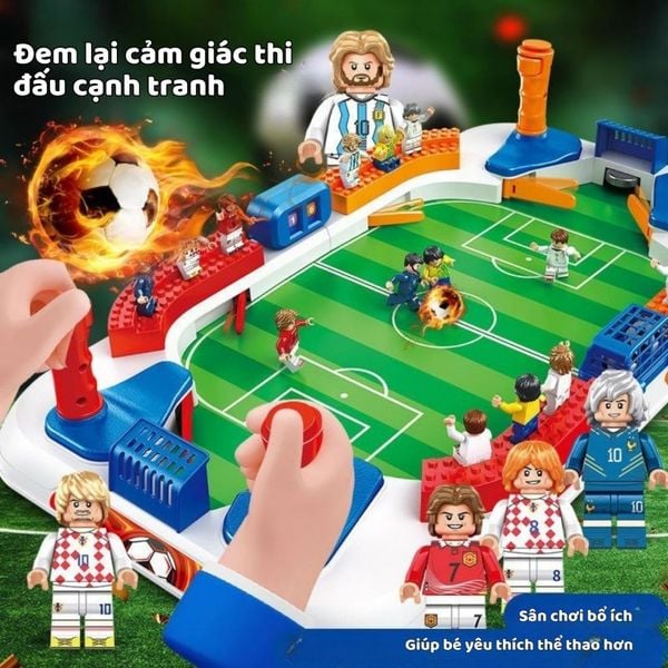 Đồ chơi sân bóng đá loại lớn cao cấp phù hợp cho trẻ em và người lớn, sân bóng đá mini thi đấu
