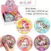 Đồ chơi nước - Máy bắn vòng nước cầm tay Mini My Magical Unicorn – Thả vòng vui nhộn, chủ đề kỳ lân, màu ngẫu nhiên