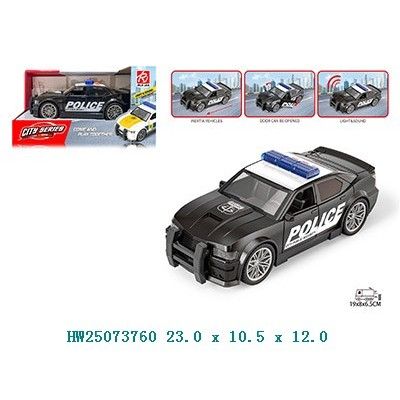 mô hình Xe cảnh sát CITY POLICE – Đồ chơi  Xe ô tô cảnh sát mini đèn & âm thanh (23 cm)