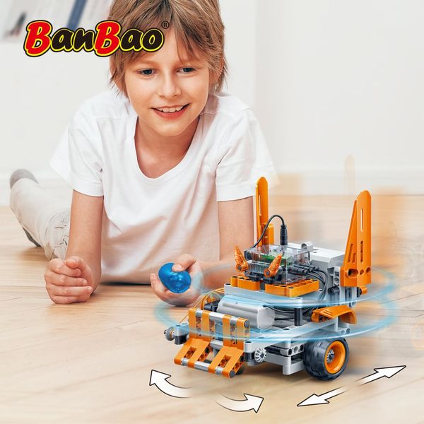 Đồ chơi lắp ráp STEM robot điều khiển từ xa BanBao 6925  (192 chi tiết)