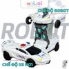Xe cảnh sát biến hình robot tự động – Đồ chơi biến hình thông minh cho bé