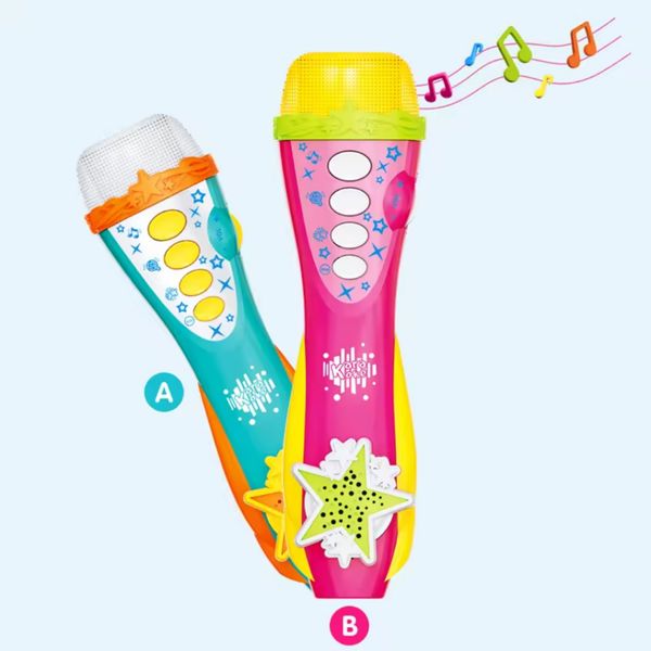 Micro đồ chơi cho bé – có nhạc, điều chỉnh âm lượng, hiệu ứng âm thanh vui nhộn