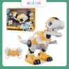 Đồ chơi mô hình khủng long Robot điều khiển, hát, gầm rũ, đi lại, phát sáng, tạo hiệu ứng phun lửa