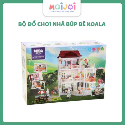 Bộ đồ chơi nhà búp bê Koala Diary Apartments – 277 chi tiết lắp ráp sáng tạo cho bé