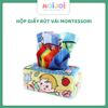 Hộp rút giấy vải montessori – đồ chơi phát triển giác quan & tư duy sớm cho bé Moijoi Store