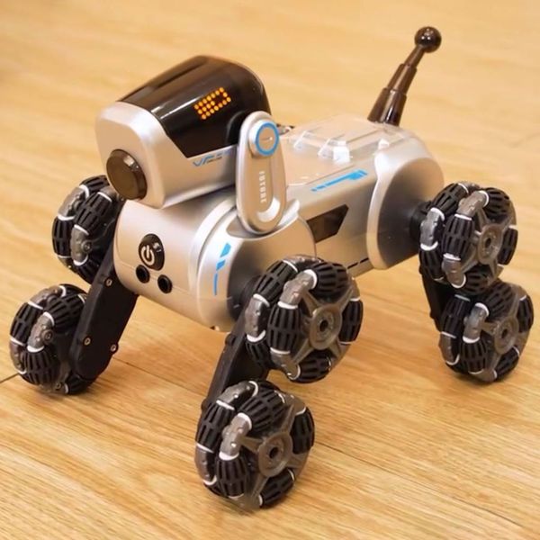 Chó robot điều khiển từ xa – Dog RC thông minh, di chuyển đa hướng, kèm pin sạc