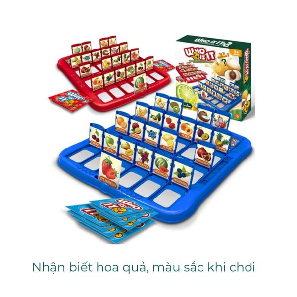 Trò chơi đoán hình Who Is It – Phiên bản trái cây vui nhộn cho 2 người chơi
