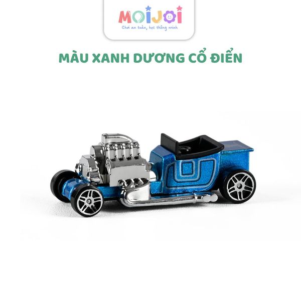 Xe ô tô mô hình kim loại Alloy Car Model 1:64 – Xe đua cổ điển mini, bánh lăn, mẫu ngẫu nhiên