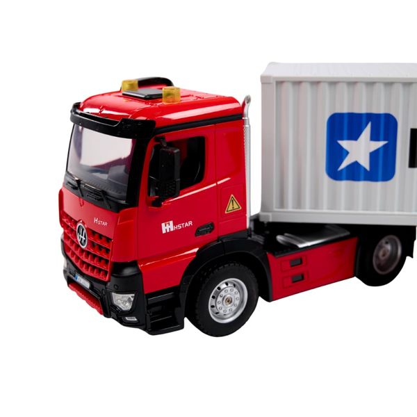 Mô hình xe container điều khiển từ xa 6 kênh – Xe đầu kéo rơ-moóc 2.4GHz