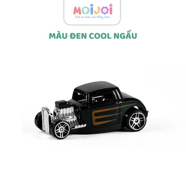 Xe ô tô mô hình kim loại Alloy Car Model 1:64 – Xe đua cổ điển mini, bánh lăn, mẫu ngẫu nhiên