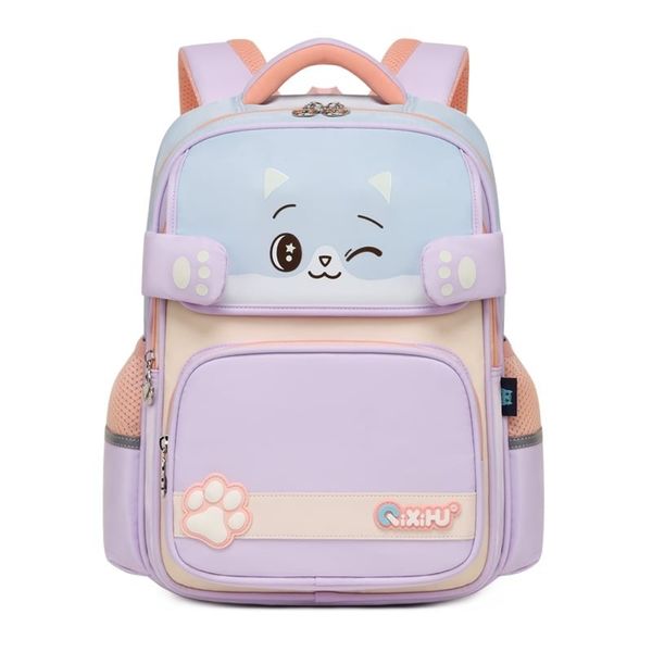 Balo học sinh hình gấu nâu dễ thương – Chất liệu chống nước, nhiều ngăn tiện dụng