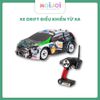 Xe drift rally 4WD 1/28 điều khiển từ xa – Tốc độ 30Km/h, hợp kim, giảm xóc 4 bánh, pin 7.4V 400mAh