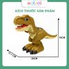 Khủng long điều khiển từ xa RC dinosaur – mô hình T-Rex phát sáng, xoay 360 độ