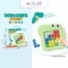 Đồ chơi pinball mini ghép hình khủng long – trò chơi xếp hình trí tuệ cho bé