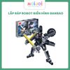 Đồ chơi lắp ráp robot biến hình BanBao 6319 – bộ robot mech II 2in1 (255 chi tiết)