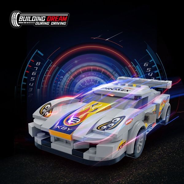 Đồ chơi lắp ráp siêu xe 918 Super Car BanBao ET836 (248 chi tiết)