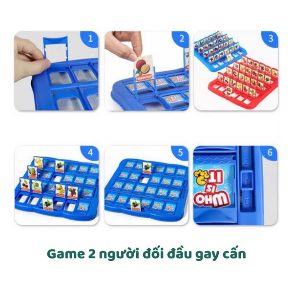 Trò chơi đoán hình Who Is It – Phiên bản trái cây vui nhộn cho 2 người chơi