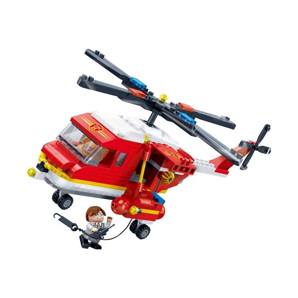 Đồ chơi lắp ráp Trực thăng cứu hộ cứu nạn BanBao 7128 (306 chi tiết)
