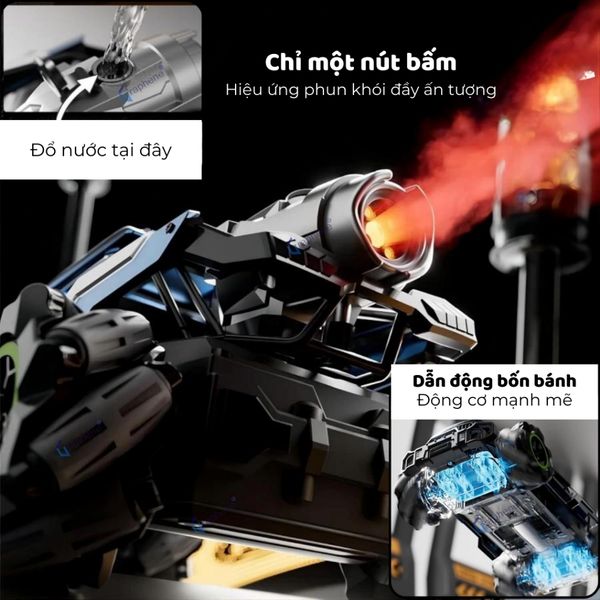 Ô tô địa hình điều khiển từ xa grc growler drift 4wd – siêu phẩm chinh phục mọi địa hình