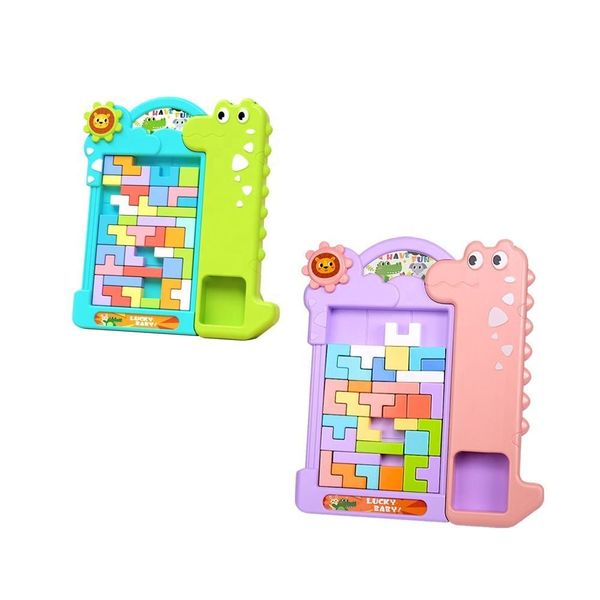 Bộ xếp hình khủng long đa năng – Crocodile Multifunctional Block, rèn luyện tư duy và phối hợp tay mắt