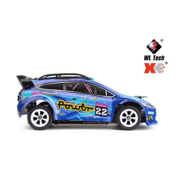 Xe drift 4WD mini 1/28 điều khiển từ xa – Hợp kim cao cấp, đèn LED, giảm xóc 4 bánh, pin 7.4V 400mAh