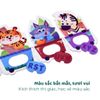 Đồ chơi ghép hình nhận biết chữ cái – Children's Cognitive Puzzle, 40 mảnh, chủ đề đoàn tàu thú