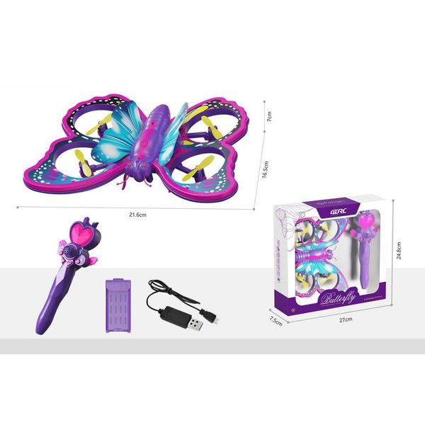 Đồ chơi cánh bướm biết bay  điều khiển bằng đũa phép