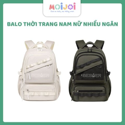 Balo thời trang nam nữ nhiều ngăn – Chống nước, phong cách cá tính
