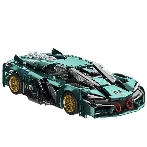 Mô hình lắp ráp xe thể thao tỉ lể 1:14 biến hình Khủng long Pterosaur DG2003 – 1348 chi tiết, bản điều khiển