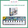 Thảm chơi nhạc cho bé có đàn piano, âm thanh động vật, thảm nhảy cho trẻ tập đi, đồ chơi Montessori