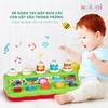 Hộp ú òa mở ra các con vật ngộ nghĩnh, Đồ chơi POP - UP thú rừng kỳ diệu Montessori từ 1 - 3 tuổi