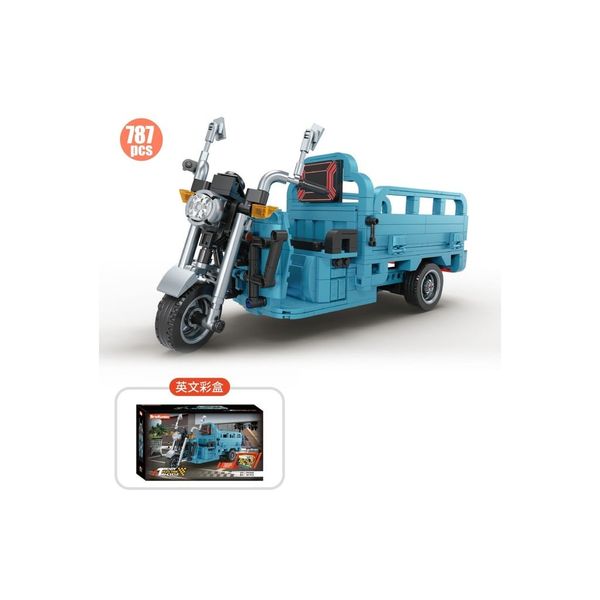 Đồ chơi lắp ráp xe ba gác 3 bánh – 787 chi tiết