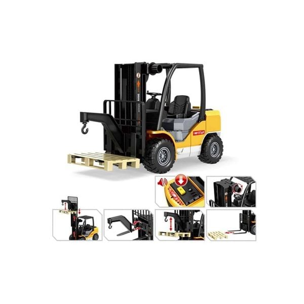 mô hình Xe nâng hàng tỉ lệ 1:14 – rèn luyện tư duy kỹ thuật & vận hành thực tế cho bé