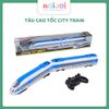 Tàu cao tốc điều khiển từ xa city train đồ chơi trẻ em thông minh thiết kế sang trọng cho bé