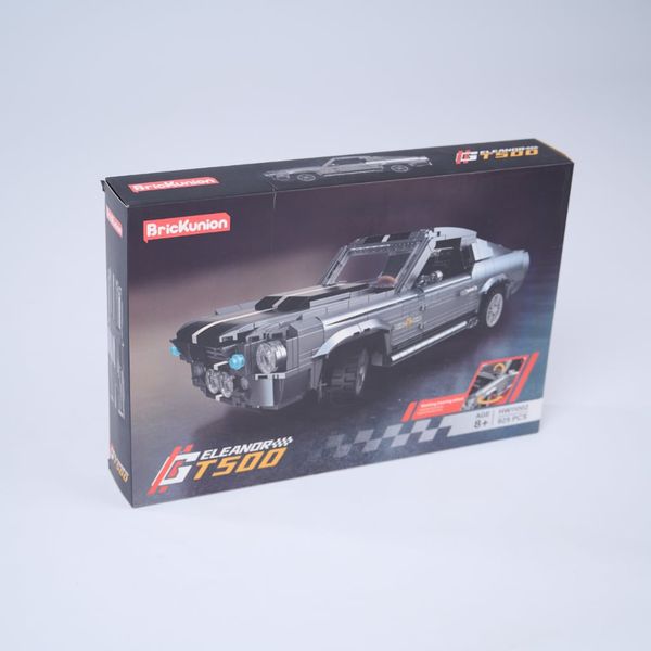 Mô hình lắp ráp xe đua cổ điển eleanor gt500 decor bàn làm việc