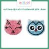 Gương gập bỏ túi đính đá lấp lánh – mini siêu xinh, đính đá theo mẫu