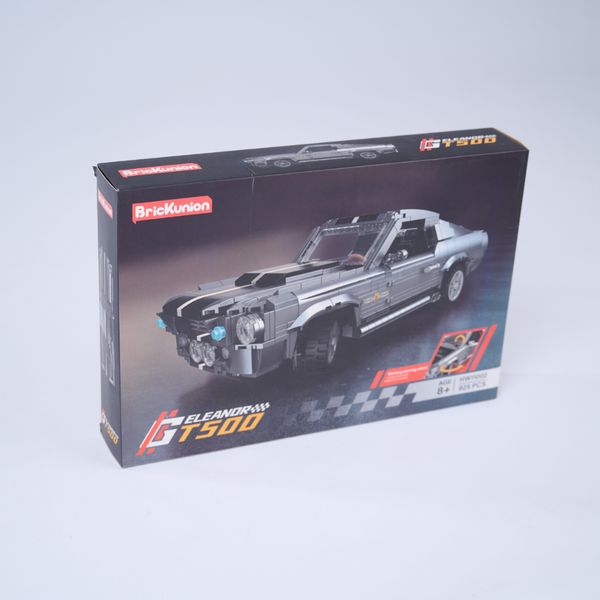 Mô hình lắp ráp xe đua cổ điển eleanor gt500 decor bàn làm việc