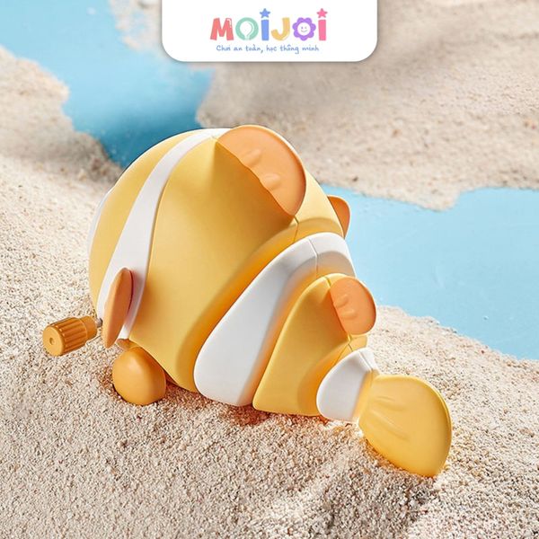 Đồ chơi cá hề lên dây cót trò chơi vui nhộn, chơi trong bồn tắm, bể bơi mini -  màu ngẫu nhiên