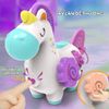 Đồ chơi Kỳ lân bận rộn đa chức năng phát triển giác quan cho bé, đồ chơi Montessori Unicorn Busy Toy