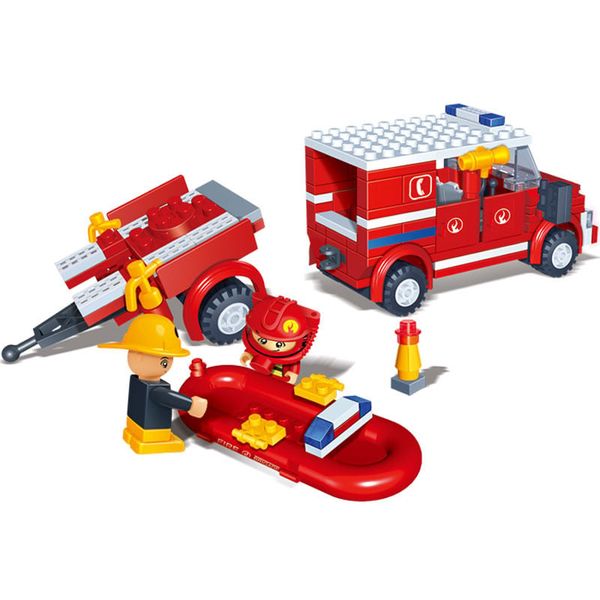 Đồ chơi lắp ráp bộ cứu hỏa Fire Brigade BanBao 8312 (392 chi tiết)
