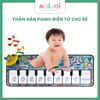 Thảm chơi nhạc cho bé có đàn piano, âm thanh động vật, thảm nhảy cho trẻ tập đi, đồ chơi Montessori